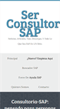 Mobile Screenshot of consultoria-sap.com